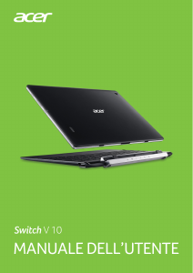 Manuale Acer Switch SW5-017P Notebook