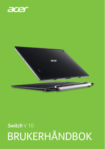 Bruksanvisning Acer Switch SW5-017P Laptop