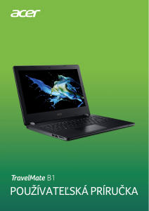 Návod Acer TravelMate B114-21 Laptop