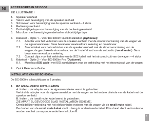 Handleiding Mr Handsfree BC6000m Carkit