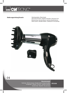 Manual Clatronic HTD 2939 Hair Dryer