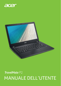 Manuale Acer TravelMate P238-G2-M Notebook