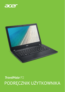 Instrukcja Acer TravelMate P238-G2-M Komputer przenośny