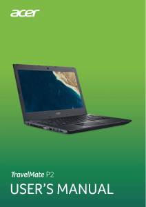Handleiding Acer TravelMate P249-G3-MG Laptop