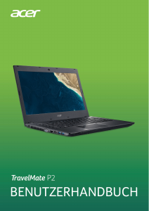 Bedienungsanleitung Acer TravelMate P249-G3-MG Notebook