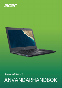 Bruksanvisning Acer TravelMate P249-G3-MG Bärbar dator