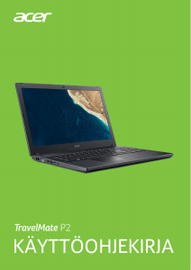 Käyttöohje Acer TravelMate P2510-G2-MG Kannettava tietokone