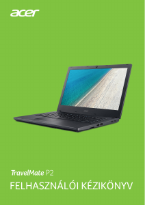 Használati útmutató Acer TravelMate P2510-MG Laptop