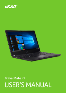 Manual Acer TravelMate P449-MG Laptop
