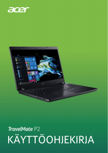 Käyttöohje Acer TravelMate P50-51 Kannettava tietokone