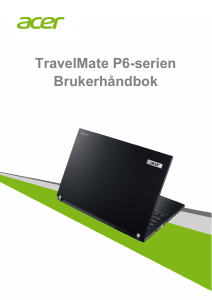 Bruksanvisning Acer TravelMate P648-G2-MG Laptop