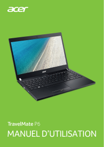 Mode d’emploi Acer TravelMate P648-G3-M Ordinateur portable