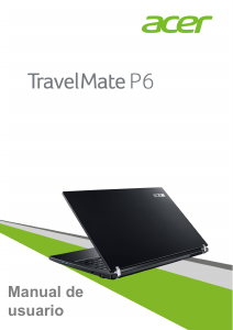 Manual de uso Acer TravelMate P658-G2-MG Portátil