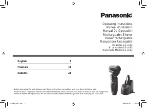 Manual Panasonic ES-LA93 Shaver