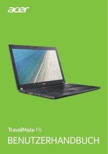 Bedienungsanleitung Acer TravelMate P658-G3-M Notebook