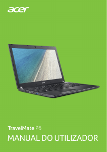 Manual Acer TravelMate P658-G3-M Computador portátil