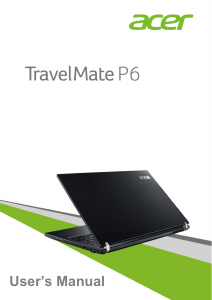 Handleiding Acer TravelMate P658-MG Laptop
