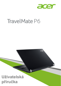 Manuál Acer TravelMate P658-MG Laptop