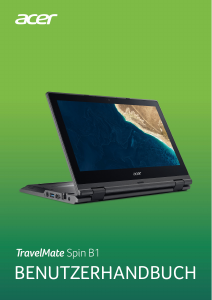 Bedienungsanleitung Acer TravelMate Spin B118-G2-RN Notebook