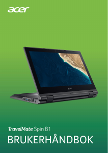 Bruksanvisning Acer TravelMate Spin B118-G2-RN Laptop