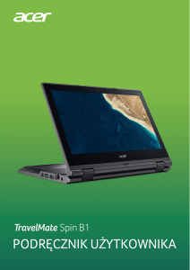 Instrukcja Acer TravelMate Spin B118-G2-RN Komputer przenośny