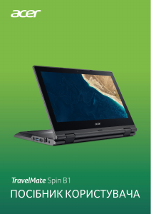 Посібник Acer TravelMate Spin B118-G2-RN Ноутбук