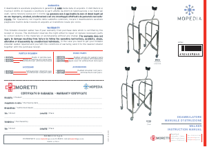 Handleiding Mopedia RP756S Rollator