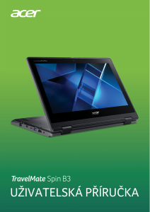 Manuál Acer TravelMate Spin B311RN-31 Laptop