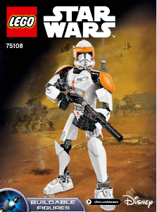 Handleiding Lego set 75108 Star Wars Clone commander Cody