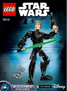 Bruksanvisning Lego set 75110 Star Wars Luke Skywalker