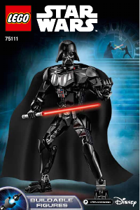 Bruksanvisning Lego set 75111 Star Wars Darth Vader