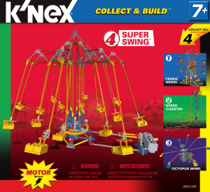 Manuale K'nex set 12072 Amusement Park Super swing