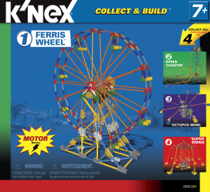 Bruksanvisning K'nex set 12078 Amusement Park Pariserhjul