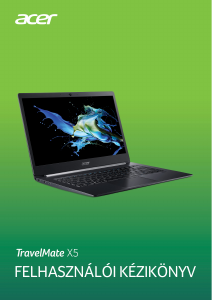 Használati útmutató Acer TravelMate X514-51T Laptop