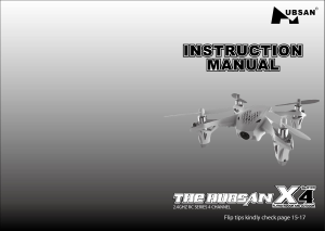 Manual Hubsan X4 Drone
