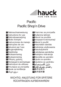 Mode d’emploi Hauck Pacific Poussette