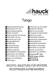 Manuale Hauck Tango Passeggino