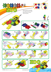 Manuale Clics set RC105 Zoo Tartaruga