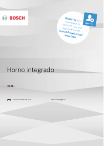 Manual de uso Bosch HBA5780S0B Horno