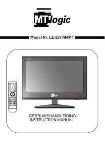 Handleiding MT Logic LE-227794MT LED televisie