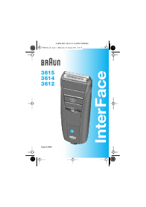 Manual Braun 3615 InterFace Shaver