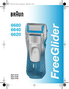 Kullanım kılavuzu Braun 6620 FreeGlider Tıraş makinesi