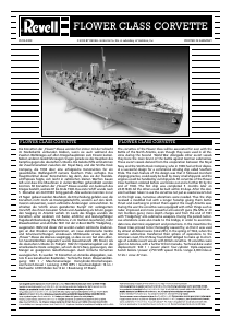 Manual de uso Revell set 05112 Ships Flower Class Corvette