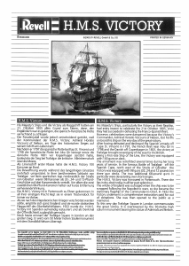 Manual de uso Revell set 05408 Ships H.M.S. Victory