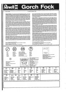 Mode d’emploi Revell set 05412 Ships Gorch Fock