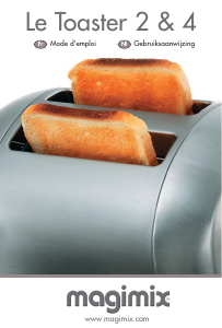 Mode d’emploi Magimix Le Toaster 2 Grille pain