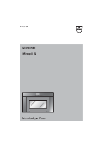 Manuale V-ZUG Miwell S Microonde