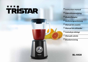 Manual Tristar BL-4430 Liquidificadora