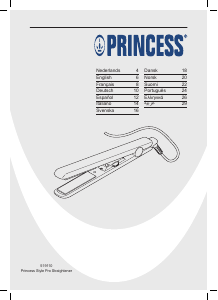 Handleiding Princess 519110 Style Pro Stijltang
