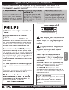 Manual de uso Philips 47PFL5422D Televisor de LCD